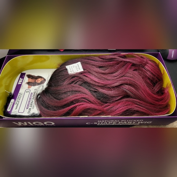 Wigo Wig Collection Natural Plucked C-shape Part Wig Extreme Side Deep Part-Jina - Picture 2 of 4